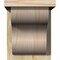Ekena Millwork Carmel Rough Sawn Corbel w/Backplate, Douglas Fir, 8"W x 10"D x 10"H COR08X10X10CAR01RDF - alternate 3